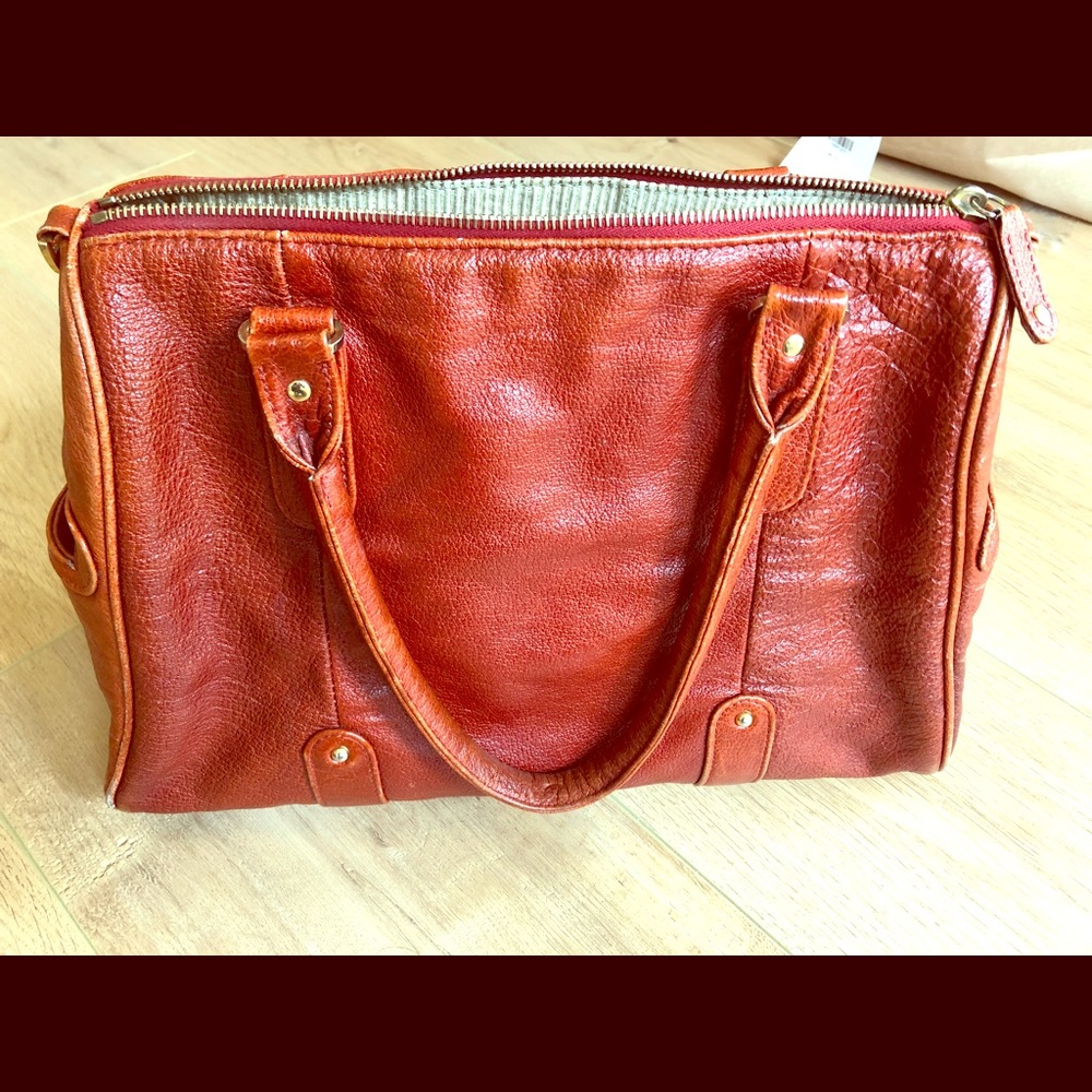 Beautiful red Laura Merkin satchel